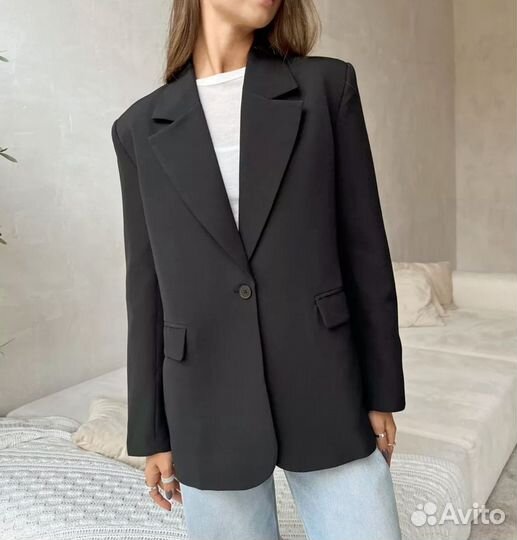 Пиджак женский оверсайз