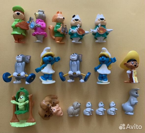 Киндер Сюрприз разные фигурки (обновлено27.8.2023)