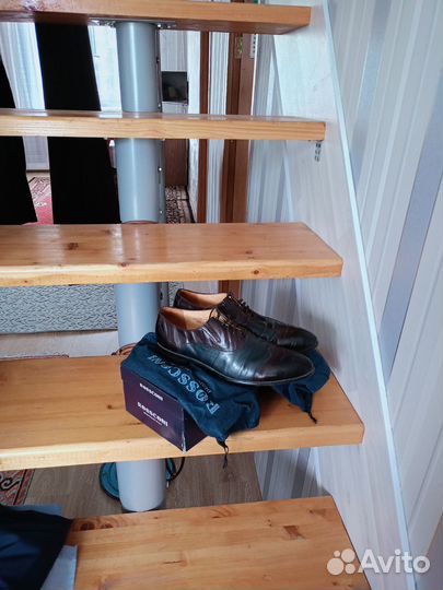 Продам ботинки, кожаные, итальянские, мужские