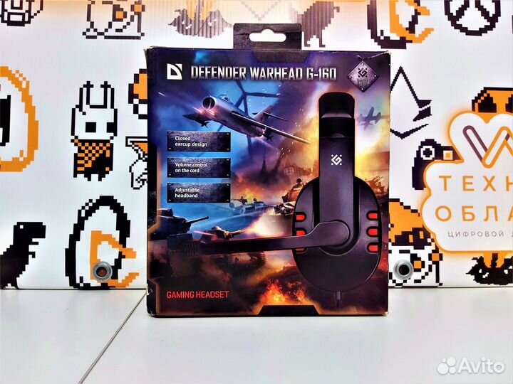 Компьютерная гарнитура Defender Warhead G-160
