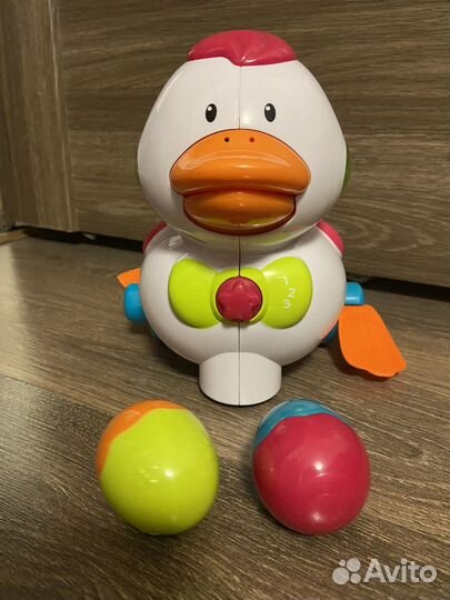 Интерактивная игрушка утка Auby