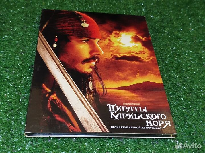 DVD фильм пираты карибского моря проклятие черной