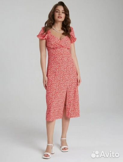 Летнее длинное красивое платье