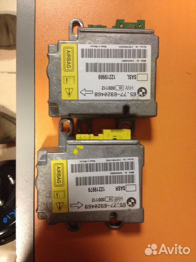 Датчик SRS удара на BMW 7 E65