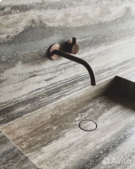 Травертин Silver серый