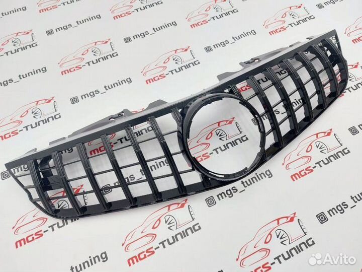 Решетка Mercedes SL R230 GT-Style Black 08-11гг