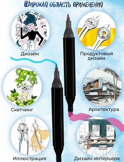 Маркеры для скетчинга