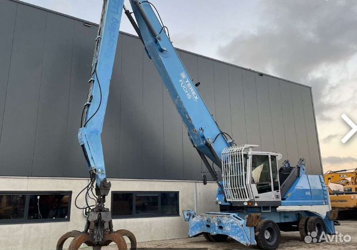 Грейферный погрузчик (перегружатель) FUCHS MHL 350, 2011