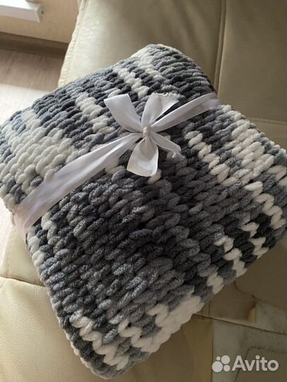 Плед детский плюшевый