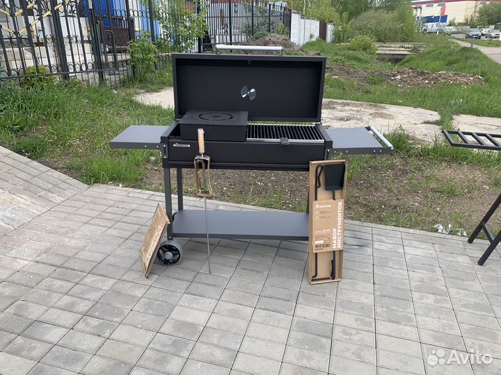 Мангал на колесах