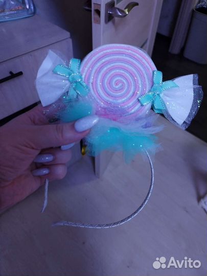 Ободок конфетка