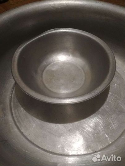 Чаши, тазы, кружки, дуршлаг алюминиевые, СССР
