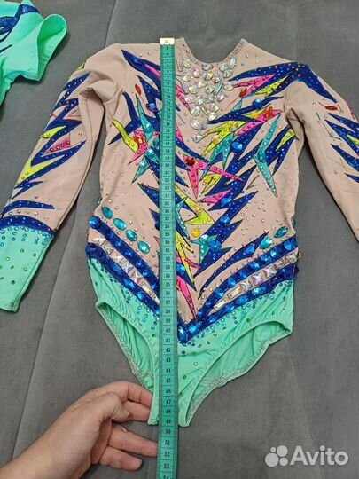 Купальник для спортивной аэробики 116-122см