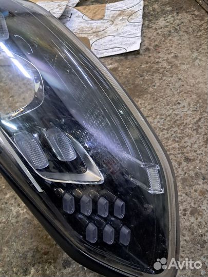 Kia sportage 4 маска стекло левое