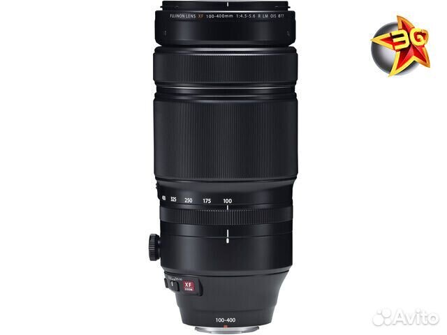 Объектив Fujifilm XF 100-400mm f/4.5-5.6 R LM OIS WR Black