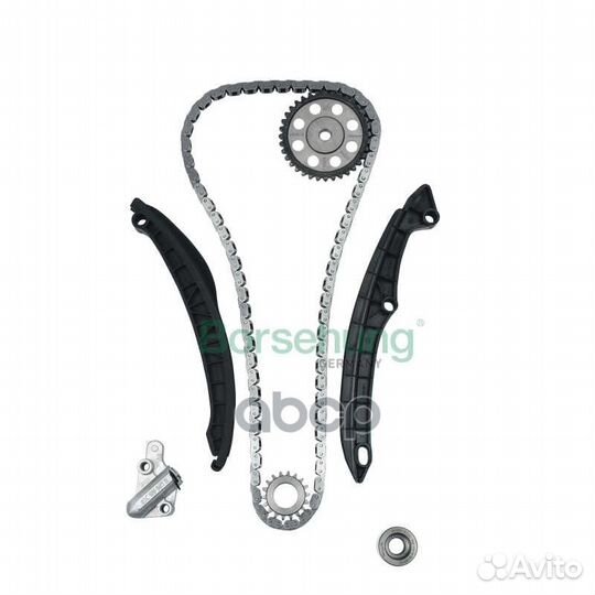 Цепь грм (комплект) (caxa) (03C105209AQ) B18475