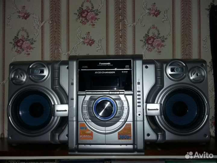 Музыкальный центр panasonic как новый