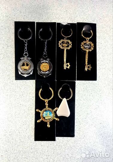 Брелки самара металлические