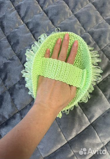 Мочалка круглые