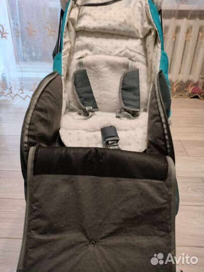 Детские санки коляска ника