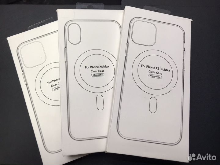 Силиконовый чехол magsafe