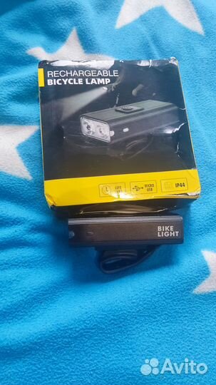 Фонарь велосипедный 1500LM 2500mAh новый