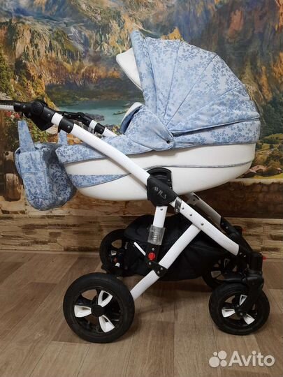 Польская коляска 2 в 1 Adamex