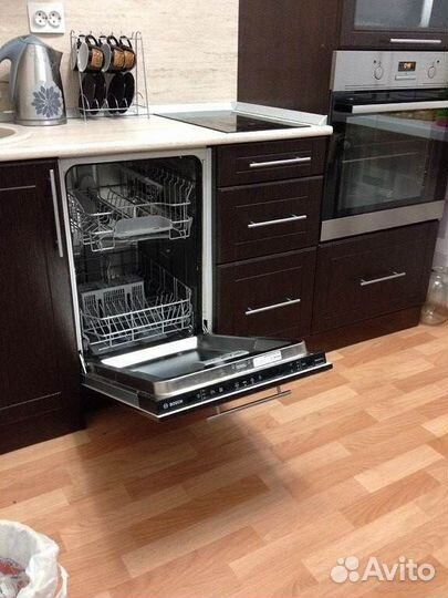 Установка посудомоечных машин. Подключение