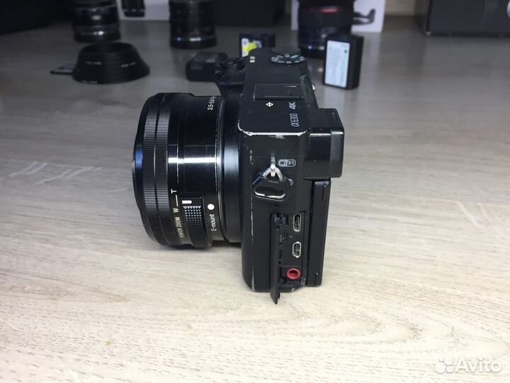 Фотоаппарат sony a6300, 4 обьектива, сьемочный лут