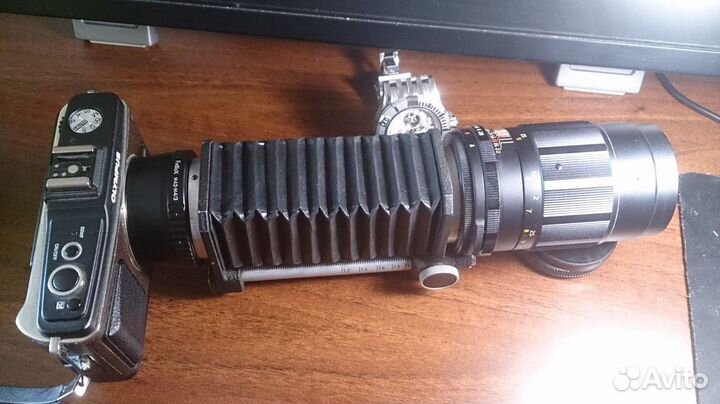 Макро-объектив 135мм на рельсах Novoflex (Germany)