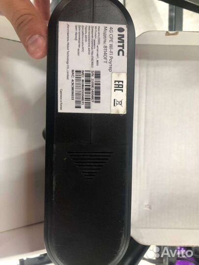Wifi роутер 4g модем МТС 81140FT