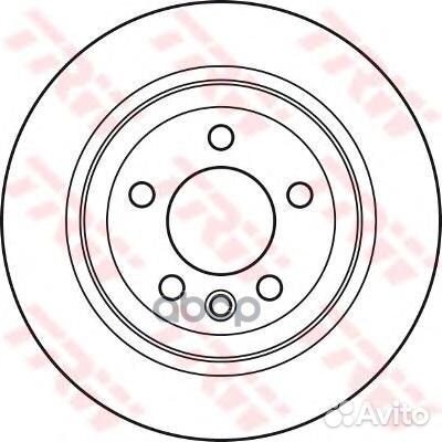 Диск тормозной VW touareg 02-10/transporter V 0