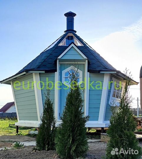 Гриль беседка