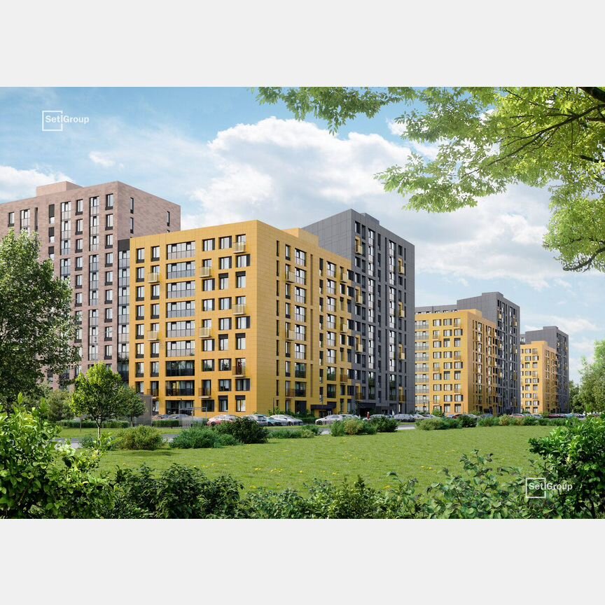 1-к. квартира, 34,5 м², 7/9 эт.