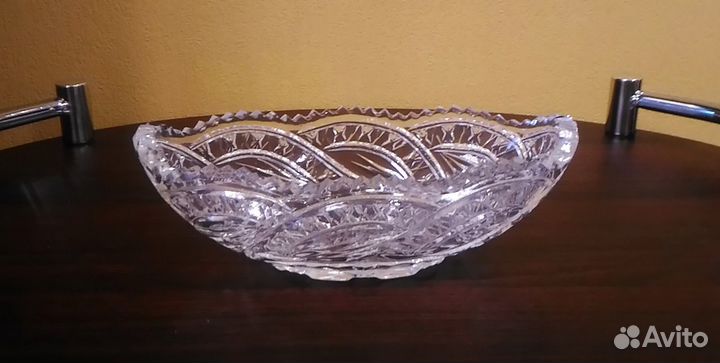 Советская хрустальная ладья