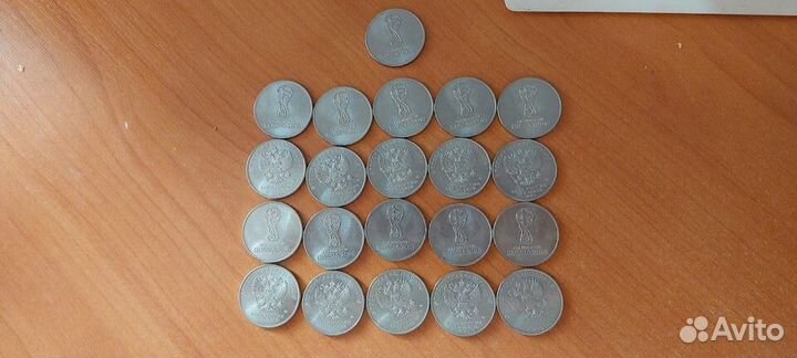 Монеты чм 2018