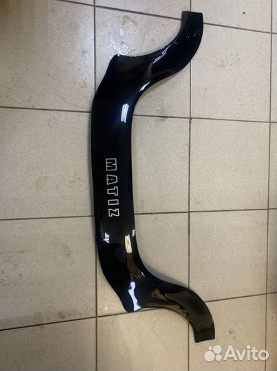 Дефлектор капота на Матиз