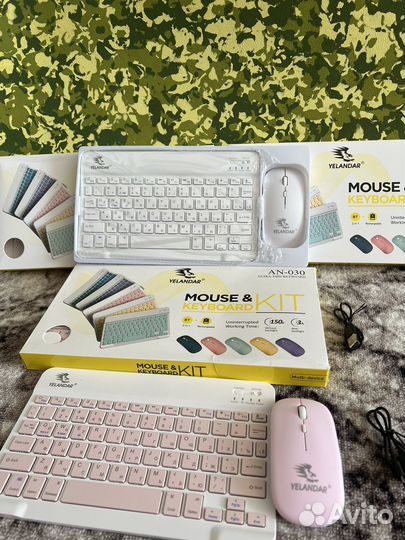 Беспроводная клавиатура и мышь