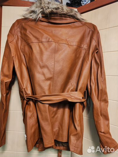 Куртка кожаная женская 50 52