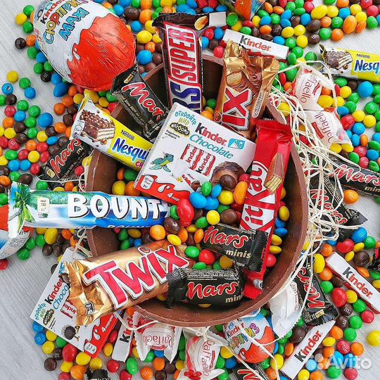 Большие шоколадные super яйца