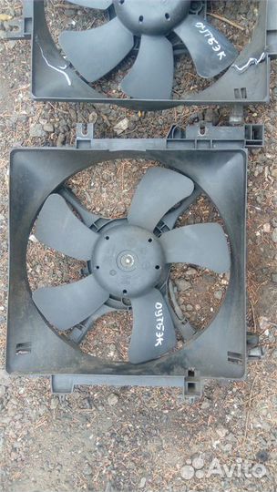 Вентилятор радиатора на Субару Легаси 2005 год