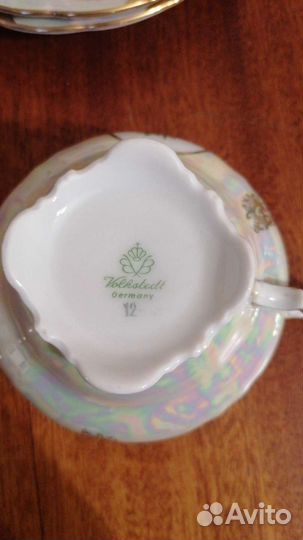 Чайный сервиз гдр + сервиз