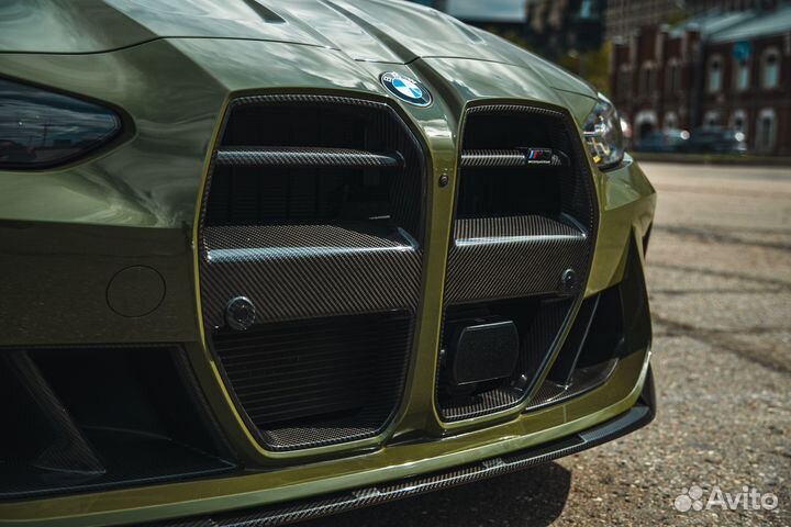 Карбоновые воздуховоды бампера BMW M3 G80