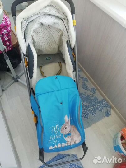 Коляска санки