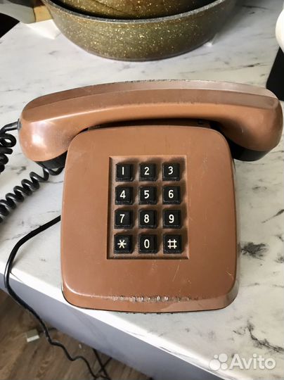Кнопочный телефон стационарный