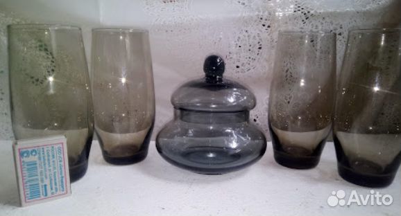 Рюмки,стопки/цветное стекло СССР