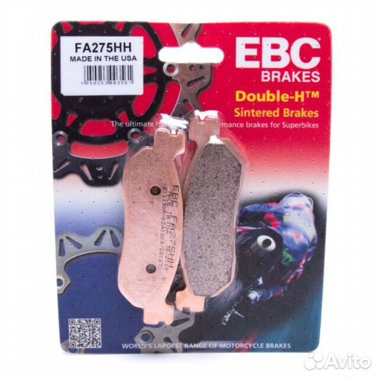 EBC FA275HH Тормозные колодки синтетические