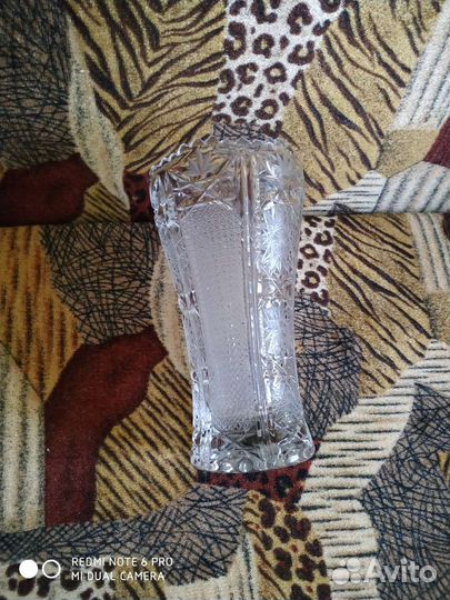Ваза хрустальная СССР
