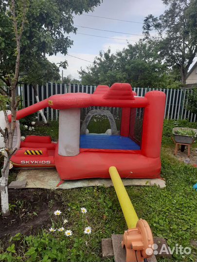 Надувной батут бу
