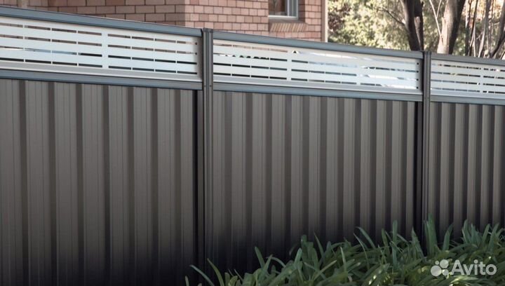 Забор из профнастила 